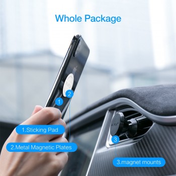 RAXFLY Magnetic Car Phone Holder For Samsung Galaxy S10 Note 9 8 Air Vent Mount Magnet Phone Holder For iPhone XS Max XR XS X 8