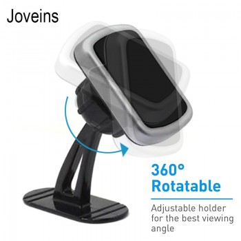 JOVEINS Magnetic Car Phone Holder Dashboard Magnet 360 Ratation Holder Windshield Long Arm Car Mount for iPhone Samsung Huawei