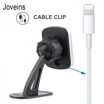 JOVEINS Magnetic Car Phone Holder Dashboard Magnet 360 Ratation Holder Windshield Long Arm Car Mount for iPhone Samsung Huawei