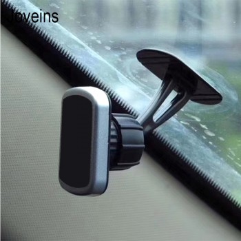 JOVEINS Magnetic Car Phone Holder Dashboard Magnet 360 Ratation Holder Windshield Long Arm Car Mount for iPhone Samsung Huawei