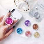 Phone Holder Starry Sky Sands Popular ring Expanding Stand Finger bracket base finger top support mobile phone bracket