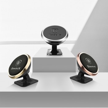 Baseus Magnetic Phone Holder in car Universal Dashboard Magnet Mobile Phone Stand Mount 360 Degree Multi-angle Car Phone Holder