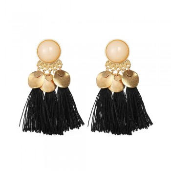 Ethnic Bohemia Female Long Tassel Earrings Dangle Drop Earrings for Women Fashion Jewelry Pendientes oorbellen Fashion 2018