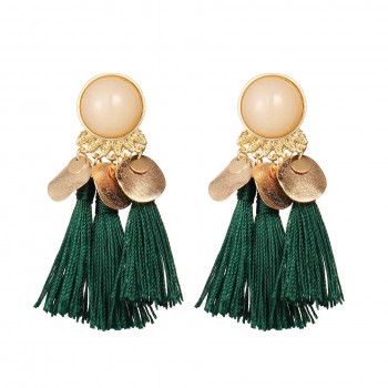 Ethnic Bohemia Female Long Tassel Earrings Dangle Drop Earrings for Women Fashion Jewelry Pendientes oorbellen Fashion 2018