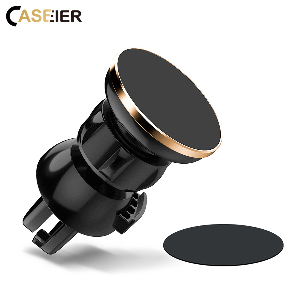 CASEIER Ultra Magnetic Car Phone Holder Air Vent Mount Magnet Car Holder For Your Mobile Phone Stand Suporte Celular Ppara Carro