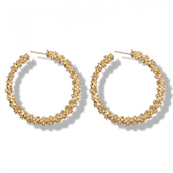 docona Punk Gold Silver Color Circle Drop Earrings for Women Metal Abstract Round Dangle Earring Party Jewelry Oorbellen 4272
