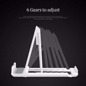 Universal Folding Table Cell Phone Mount Support Plastic Desktop Stand For Your Phone Smartphone Adjustable Phone Holder In Car