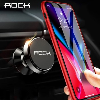 Rock Update Magnetic Car Phone Holder Stand For iphone XS XR X 8 7 Samsung S9 S8 Air Vent Dashboard Cell Phone GPS PDA Mount