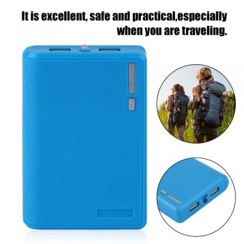 Portable Size 4*18650 Battery External Power Bank Mobile Phone Battery Charger Suitable For iPhone No Battery