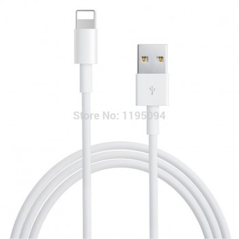 High Quality Latest White Wire 8 pin USB Date Sync Charging Charger Cable For iPhone 8 7 6 6S Plus 5 5S 5C SE X XR XS Max 1M