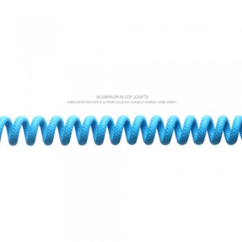 2018 personality spring Type-C Fish Tail Spring Durable Cable Data Fast Charging For Smart Phone