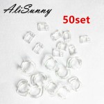 AliSunny 50set Front Camera Lens + Sensor Plastic Holder Kit for iPhone 7 6 6S Plus 5S 5 Proximity Holder Clip Bracket Set parts
