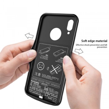 Silicone shockproof Battery Charger Case For Huawei P20 Lite Nova 3e Honor 10 8 9 Cases Charging Back Cover External Power Bank