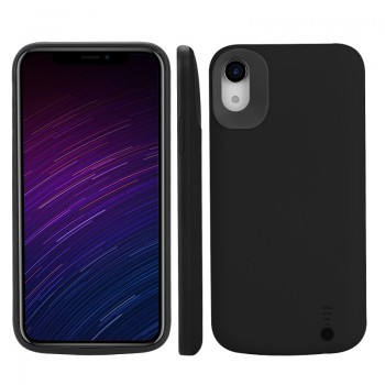 Liquid silicone Battery Charger Case For iPhone X XS Max XR External Power Bank Charging Case Soft ShockProof Charger Back Cover
