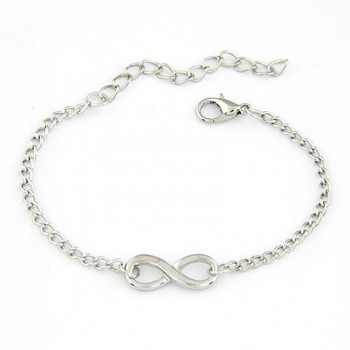Korean New Women Men Handmade Gift Charm 8 Shape Jewelry Infinity Bracelet for Women Men unique dropshipping accessories