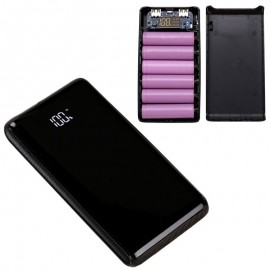 Bakeey Mobile Phone 6 x 18650 Battery Charger Case DIY LCD Screen Digital Display Battery Power Bank Case Shell
