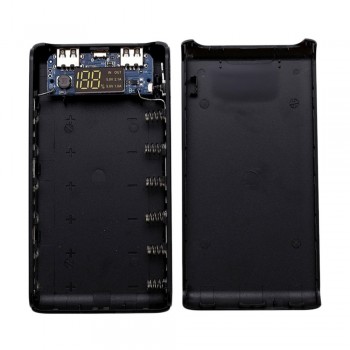 Bakeey Mobile Phone 6 x 18650 Battery Charger Case DIY LCD Screen Digital Display Battery Power Bank Case Shell