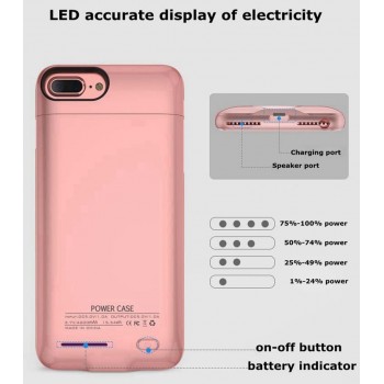 Suqy Portable Battery Charger Cases for iphone 6 6s 7 8 3000mAh External Charger Case Ultra Slim External Pack Backup Charger