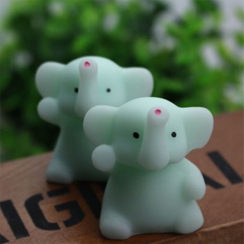 4CM India Style Elephant Cute Squeeze Toy Mini Mochi Squishi Phone Strap Squishy DIY Kids Stress Relief Gift Slow Rising Healing