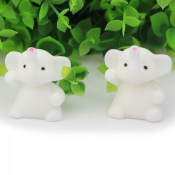 4CM India Style Elephant Cute Squeeze Toy Mini Mochi Squishi Phone Strap Squishy DIY Kids Stress Relief Gift Slow Rising Healing