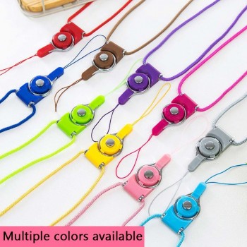 Two in One Strap Two Piece Set Split Rotation Mobile Phone Fastened Ring Shell Rope Mobile Phone Rope Straps
