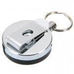 1pc Portable Outdoor Safety Key Chain Classic Retractable Recoil Belt Clip Rope Keyring Fashion Jewelry Accessories Shellhard