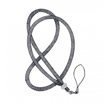 Etmakit  Top Crystal Neck Necklace Strap Lanyard U Disk ID Work Card Mobile Cell Phone Chain Straps Keychain phone Hang Rope