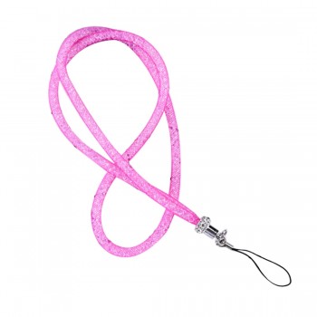 Etmakit  Top Crystal Neck Necklace Strap Lanyard U Disk ID Work Card Mobile Cell Phone Chain Straps Keychain phone Hang Rope