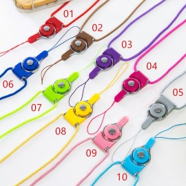 Universal Colourful Lanyard Mobile Phone Keys Strap For Cellphone Smartphone Camera Women Girl Neck Straps Cord Rope Lanyards
