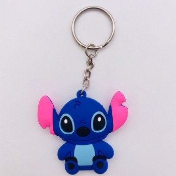 3D Anime Figure Pokemon Go Keychain PVC Cartoon Pocket Monsters Pikachu Naruto Pendant Key Chain Key Ring Kids Key Holder Gift