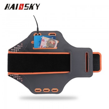 HAISSKY Running Sport Waterproof Armband For iPhone X 8 7 6 6s Plus Touch Screen Cover For Samsung S9 S8 S7 Phone Arm Band Case