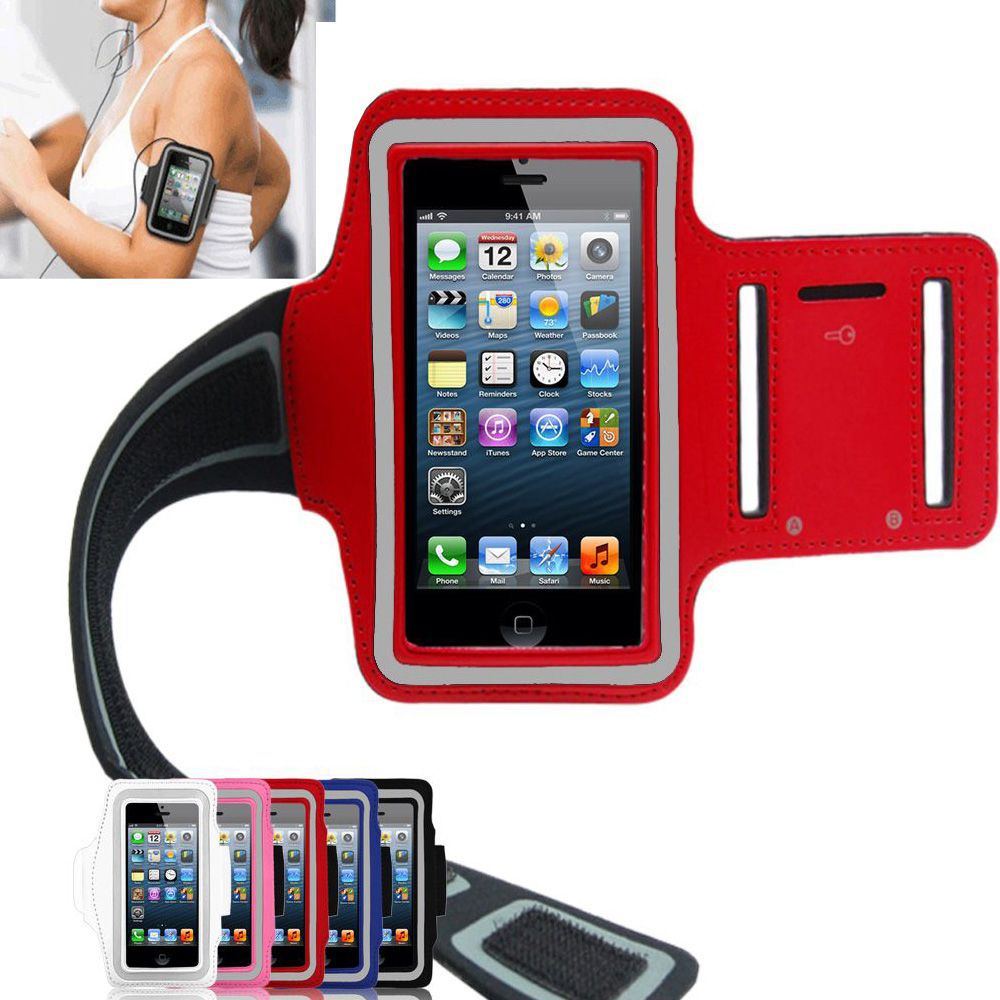 Waterproof Sports Running Armband Case Workout Armband Holder Pounch For iphone 5 5S 5G