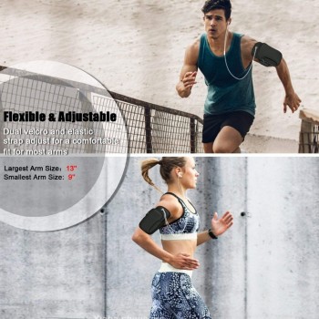 Sports Running Armband Bag Case Cover with Earphone Hole for iPhone X/8/8 Plus/7 Samsung Galaxy Waterproof Armband Outdoor Pouch