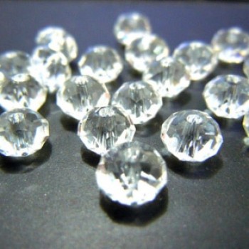Isywaka Mixed Colors 4*6mm 50pcs Rondelle  Austria faceted Crystal Glass Beads Loose Spacer Round Beads for Jewelry Making