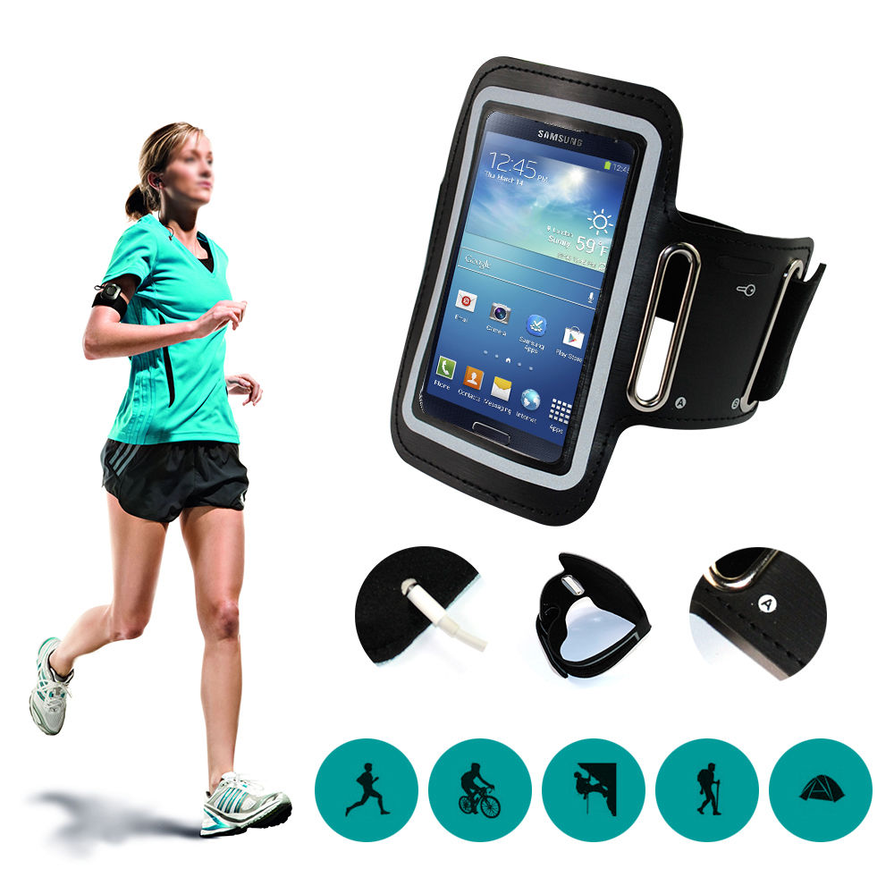 6 Pouch Washable Jog Sports ArmBand Gym Running Case For XiaoMi RedMi Note 3 4 4A 4X 5 Plus Nokia 3 4 5 6 8 9 Cover Phone Cases