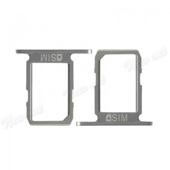 For Samsung Galaxy S6 SIM Card Holder Slot Tray Container Adapter Replacement Galaxys6 Repair Parts Part Free Shipping
