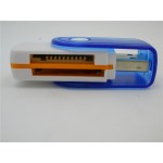 On sale  4in1 USB 2.0 High Speed Multi-Function All IN 1 MS M2 SDHC TF MMC Micro SD U-Flash Memory Card Reader adapter