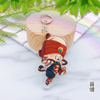 League of New Legends Acrylic keychain LOL Soraka Lee Sin Jinx ashe funny cute pendant Jewelry Accessory Chaveiro Llaveros gifts