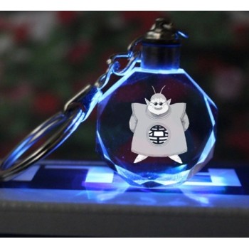 Fancyamp;Fantasy Light Up Dragon Ball  Super Saiyan Crystal Keyring Son Goku Vegeta Trunks Buu Kame-Sennin Keychain LED Pendant