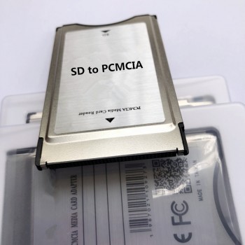 NEW Geniue SD to PCMCIA Multi Card Reader Adapter For Mercedes-Benz  Benz E300 E260 E200 MP3 Memory Support 2G-32G SD Card