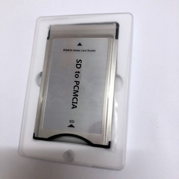 NEW Geniue SD to PCMCIA Multi Card Reader Adapter For Mercedes-Benz  Benz E300 E260 E200 MP3 Memory Support 2G-32G SD Card