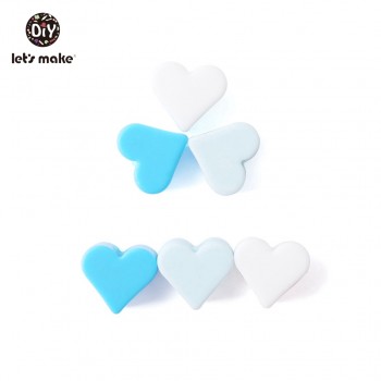Silicone Beads BPA Free Silicone Teether 50pc 14mm Baby Teething Jewelry Making Beads DIY Teether Beads Baby Products Lets Make