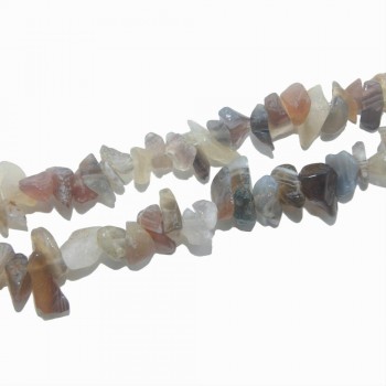 5-8MM Irregular Shape Freeform Chip Natural Stone Bead Pink Quartz Amethysts Agates Lapis lazuli For Jewelry Making DIY Necklace