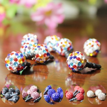Marsnaska Elegance Fashion Style With Diamond Ball Design Mobile Phone Ear Cap Dust Plug For Iphone Samsung 3.5mm Dust Plug