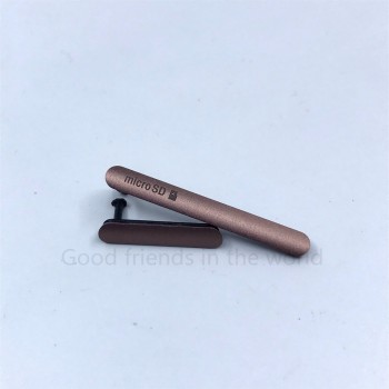 Single Dual SIM Dust-proof Block Cover Cap for SONY Xperia Z3 SIM Card Micro SD Card Cover Replacement Spare Parts