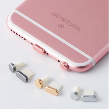 4 in 1 Dust Plug 3.5 AUX Headset Jack Anti Phone Plug Cover Jack 3.5 For iPhone 5 5s se 6 7 8 Plus Accesorios Para Celular