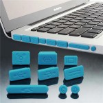 3Sets Silicone Anti-dust Ports Cover Stopper Set Dust Plug For Macbook Pro Laptop