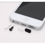 5pcs/lot Headset Earphone Jack Dustproof Plug Charger USB Dock Anti Dust Mini Cap Cover for iPhone 5 5S