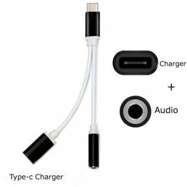 USB Type-C To 3.5mm Jack AUX Headphone Audio Splitter Converter Adapter Cable High Speed Certified Cell Phone Music Accessories