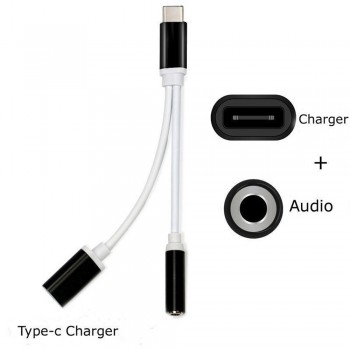 USB Type-C To 3.5mm Jack AUX Headphone Audio Splitter Converter Adapter Cable High Speed Certified Cell Phone Music Accessories